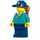 LEGO Tåg Station Employee Minifigur