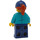 LEGO Juna Station Employee Minihahmo