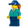LEGO Zug Station Employee Minifigur