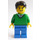 LEGO Zug Station Male Passenger Minifigur