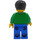 LEGO Train Station Male Passenger Minifigure