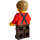 LEGO Train Station Man - Dark Tan Hair Minifigure