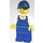 LEGO Train Worker - Femelle avec Bleu Salopette Minifigurine