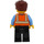 LEGO Train Worker, Male Minifigure