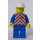 LEGO Zug Worker mit Rot Streifen Minifigur