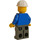 LEGO Train Yard Worker with Red Vest Minifigure
