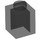 LEGO Noir Transparent Brique 1 x 1 (3005 / 30071)