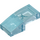 LEGO Transparent Blue Opal Slope 1 x 2 Curved (11477)