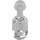 LEGO Transparent Flasche 1 x 1 x 2 (28662 / 95228)