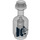 LEGO Transparent Bottle 1 x 1 x 2 with Ship (95228 / 97372)
