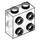 LEGO Transparant Steen 1 x 2 x 2 met Studs Aan Tegenoverliggende zijden (80796)