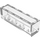 LEGO Transparentní Kostka 1 x 4 bez Spodní trubičky (3066 / 35256)