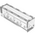 LEGO Transparant Steen 1 x 4 zonder Bodembuizen (3066 / 35256)