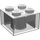 LEGO Transparent Backstein 2 x 2 ohne Kreuzstützen (3003)