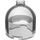 LEGO Transparent Backstein 2 x 2 x 1.7 Runden Zylinder mit Dome oben (26451 / 30151)
