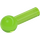 LEGO Transparent Bright Green Bar 1 with Towball (22484 / 67692)