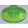 LEGO Vert clair transparent Dish 2 x 2 (4740 / 30063)