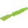 LEGO Transparent Bright Green Ice Sword with Transparent Black Center (11439)