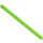 LEGO Transparent Bright Green Light Saber Tube (21987 / 35583)