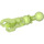 LEGO Transparent Bright Green Medium Ball Joint with Ball Socket and Beam (90608)