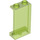 LEGO Transparent Bright Green Panel 1 x 2 x 3 with Side Supports - Hollow Studs (35340 / 87544)