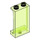 LEGO Verde brillante transparente Panel 1 x 2 x 3 con soportes laterales - Espigas huecas (35340 / 87544)