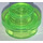 LEGO Verde brillante transparente Placa 1 x 1 Circular (6141 / 30057)