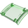 LEGO Vert clair transparent Ramp Section (77823)