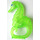 LEGO Transparent Bright Green Seahorse (51164 / 51828)