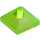 LEGO Transparent Bright Green Slope 1 x 1 x 0.7 Pyramid (22388 / 35344)