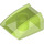 LEGO Transparent Bright Green Slope 1 x 2 x 2 Curved (28659 / 30602)