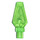 LEGO Vert clair transparent Lance Diriger Tip (27257)