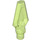 LEGO Transparent Bright Green Spear Head Tip (27257)