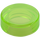 LEGO Transparent Bright Green Tile 1 x 1 Round (35381 / 98138)