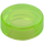 LEGO Transparent Bright Green Tile 1 x 1 Round (35381 / 98138)