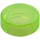 LEGO Transparent Bright Green Tile 1 x 1 Round (35381 / 98138)