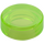 LEGO Transparent Bright Green Tile 1 x 1 Round (35381 / 98138)