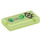 LEGO Vert clair transparent Tuile 1 x 2 avec Goblin Eye et Erlenmeyer Flask avec Lime Vapors avec rainure (3069 / 33755)