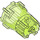 LEGO Vert clair transparent Tube Ø32 avec Traverser Trou (87826)