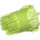 LEGO Transparent Bright Green Tube Ø32 with Cross Hole (87826)