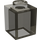 LEGO Transparent Brown Black Brick 1 x 1 (3005 / 30071)