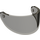 LEGO Transparent Brown Black Minifig Helmet Visor (2447 / 35334)