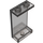 LEGO Transparant Bruin Zwart Paneel 1 x 2 x 3 zonder zijsteunen, holle noppen (2362 / 30009)