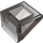 LEGO Transparent Marron Noir Pente 1 x 1 (31°) (50746 / 54200)