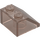 LEGO Transparent Brown Black Slope 2 x 2 (45°) (3039 / 6227)