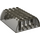 LEGO Transparent Marron Noir Pente 6 x 8 x 2 Incurvé Double (45411 / 56204)