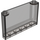 LEGO Transparant Bruin Zwart Voorruit 1 x 6 x 3 (39889 / 64453)