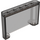 LEGO Transparentes Braunschwarz Windschutzscheibe 1 x 6 x 3 (39889 / 64453)