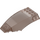 LEGO Transparent Brown Black Windscreen 10 x 6 x 2 (35269 / 45705)