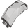 LEGO Transparent Marron Noir Pare-brise 4 x 4 x 4.3 avec Manipuler (11289 / 63791)